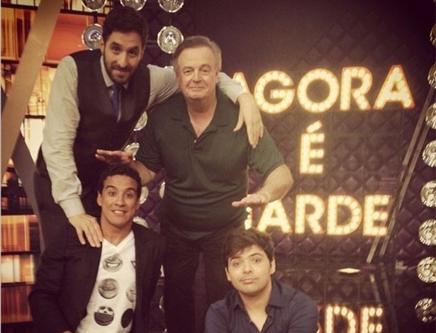 Gustavo Mendes no Agora É Tarde com Rafinha Bastos